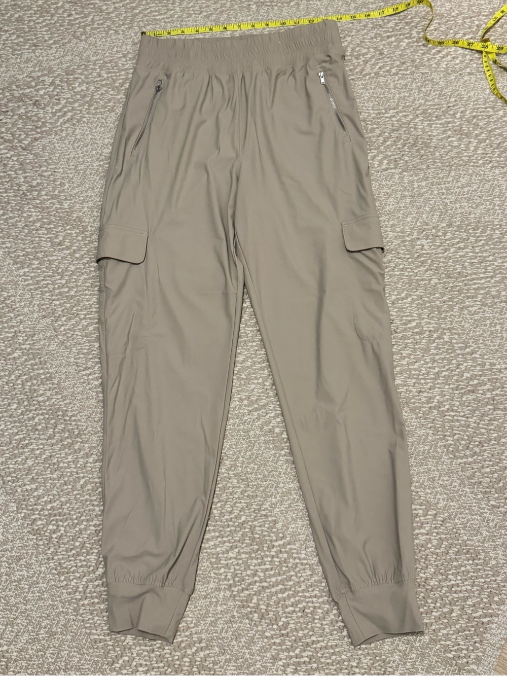 Old Navy Taupe Cargo Jogger Pants